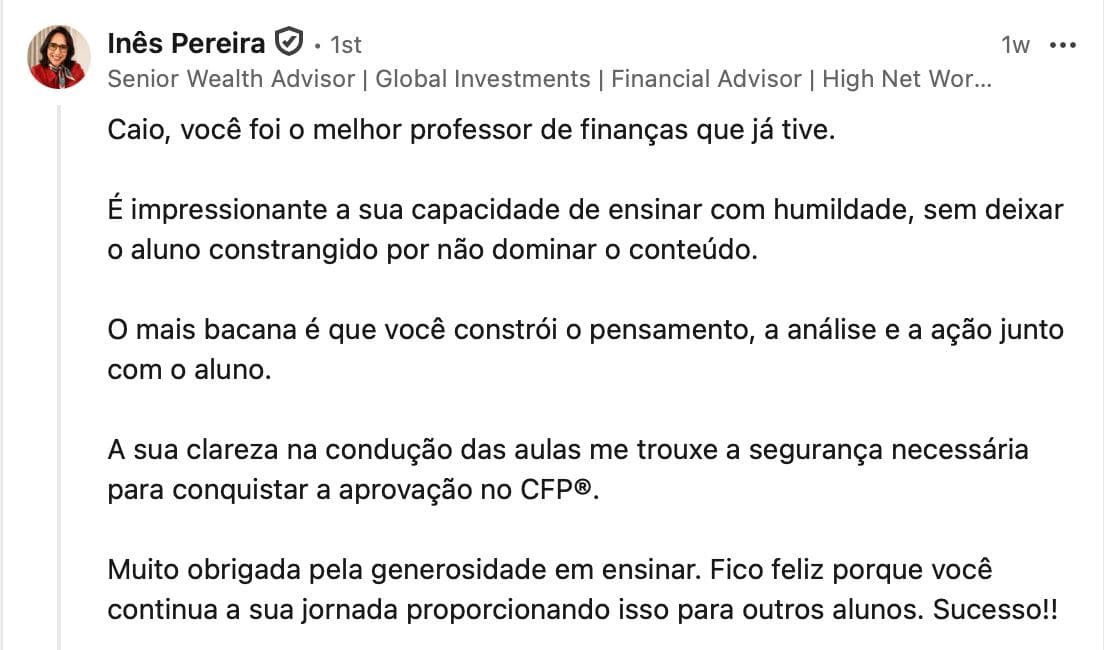 Inês Pereira, Senior Wealth Advisor